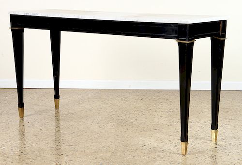 MARBLE TOP CONSOLE MANNER