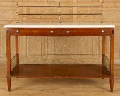 MARBLE TOP DIRECTOIRE STYLE SE
