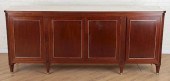 MARBLE TOP MAHOGANY SIDEBOARD