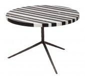 MARBLE-TOP OCCASIONAL TABLEMar