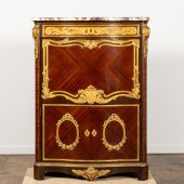 MARBLE TOP SECRETAIRE A ABATTA