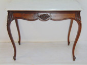 MARBLE TOP SINGLE DRAWER HALL