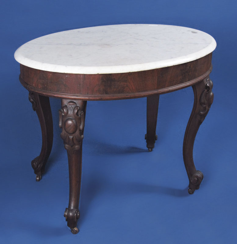 MARBLE TOP VICTORIAN PARLOR