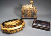 MARBLE VENEER BOX, DECOUPAGE B