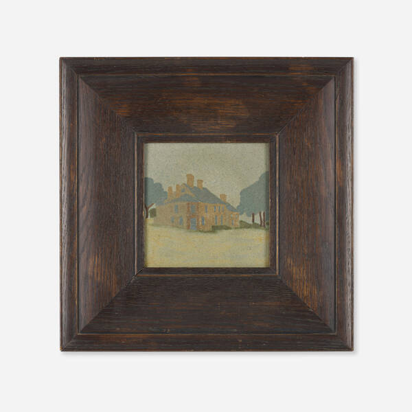 Marblehead Pottery. Trivet tile