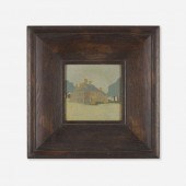 Marblehead Pottery. Trivet til