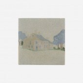 Marblehead Pottery. Trivet til