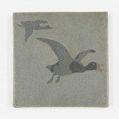 Marblehead Pottery. trivet til