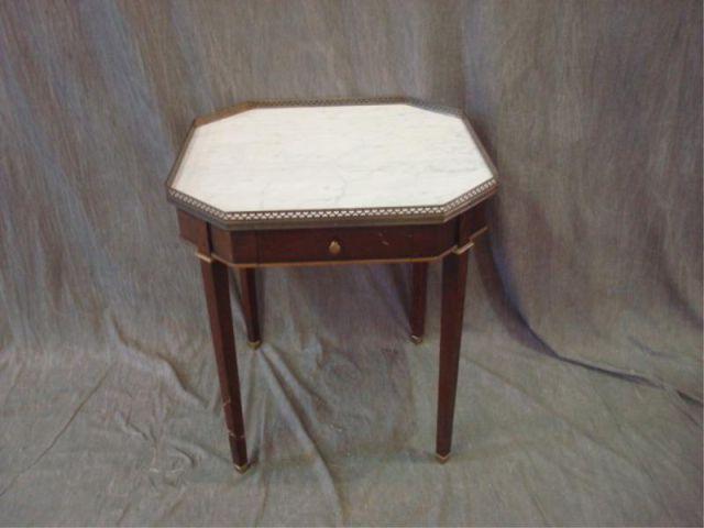 Marbletop Table by Grosfeld