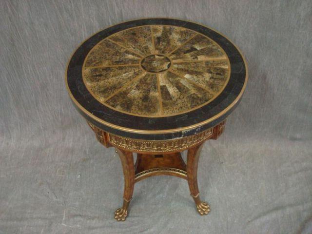 Marbletop Taboret. From a