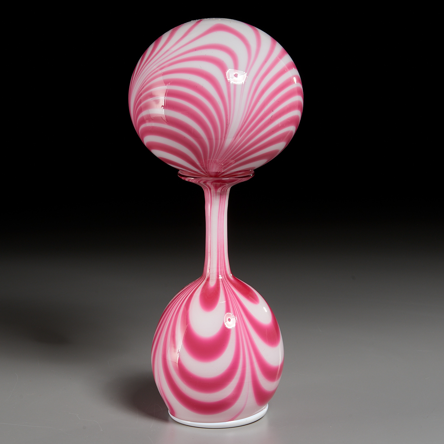 MARBRIE GLASS WITCH BALL ON
