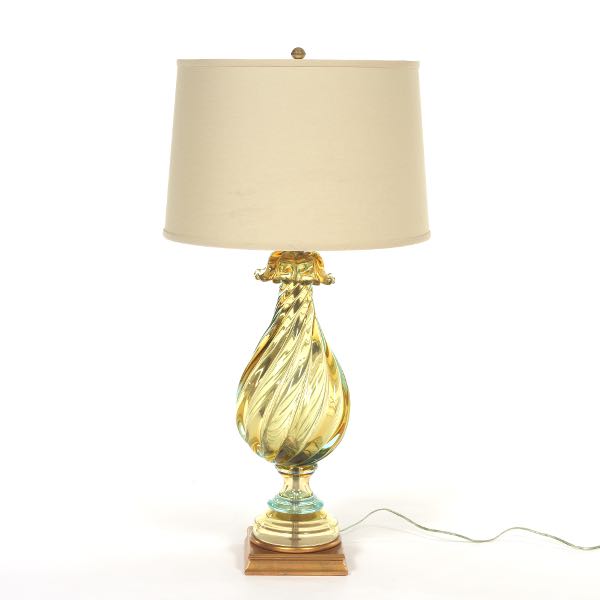 MARBRO GLASS LAMP 35 ½" Murano