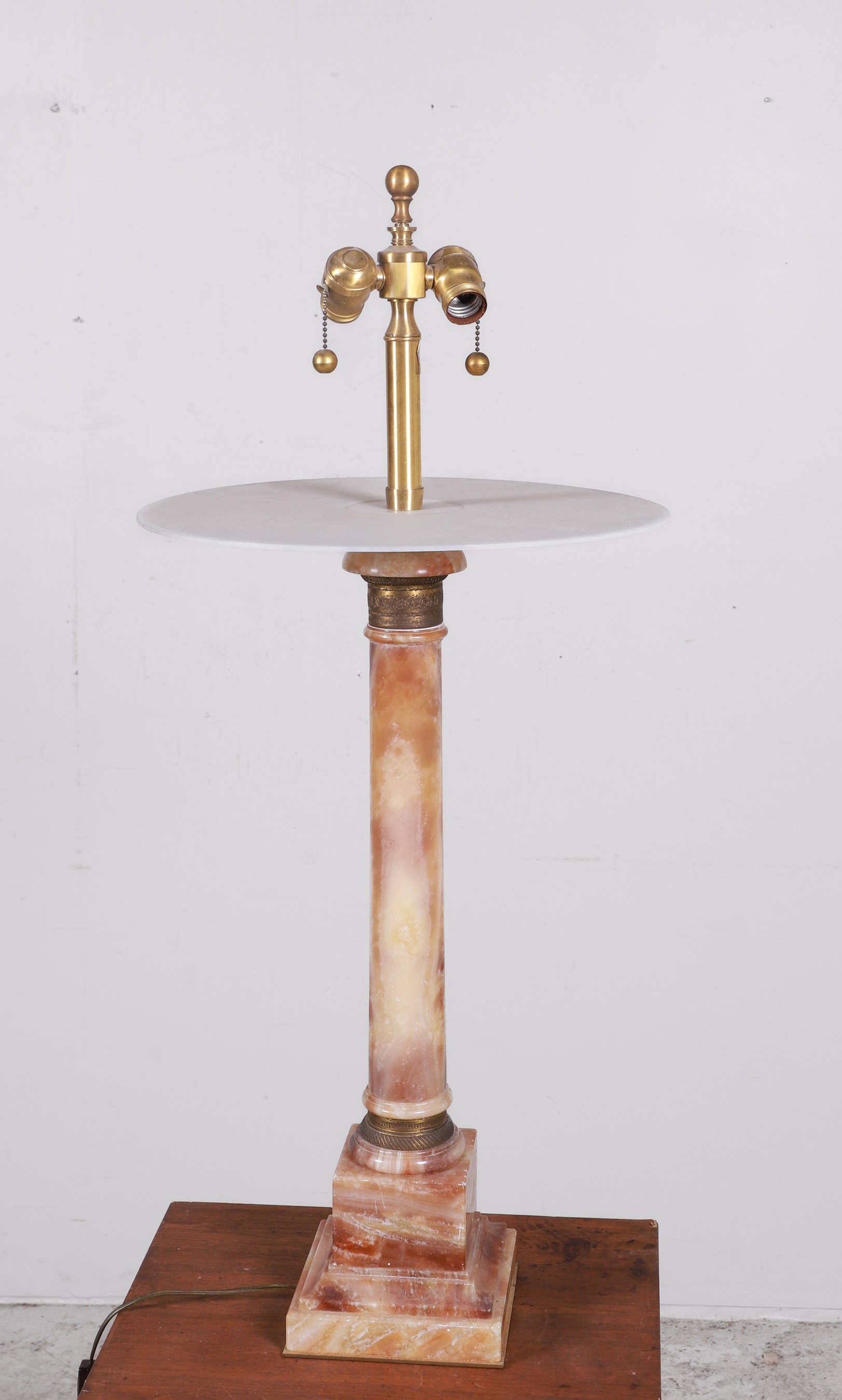 Marbro marble table lamp, marble