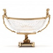 MARBRO, ORMOLU MOUNTED CRYSTAL