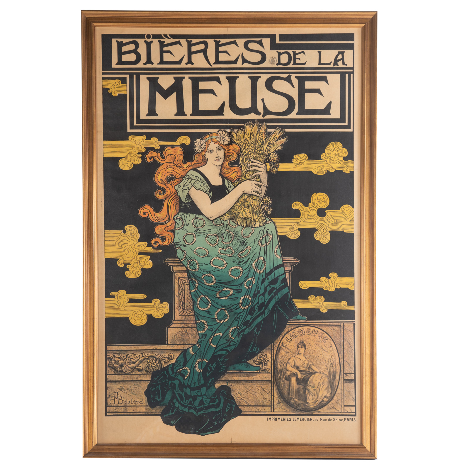 MARC AUGUSTE BASTARD. "BIERES DE LA