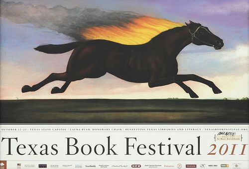 MARC BURCKHARDT SIGNED TEXAS BOOK