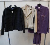 MARC CAIN TAN AND BLACK BLAZER