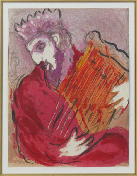 MARC CHAGALL (1887 - 1985) DAVID