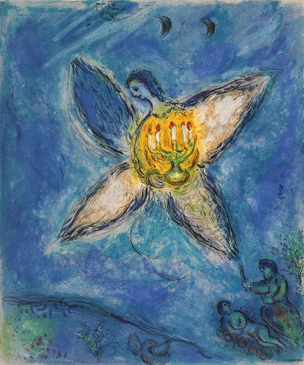 MARC CHAGALL (1887 - 1985): L' ANGE