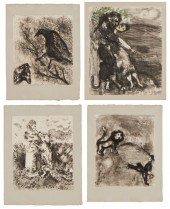 MARC CHAGALL (1887-1985), FOUR