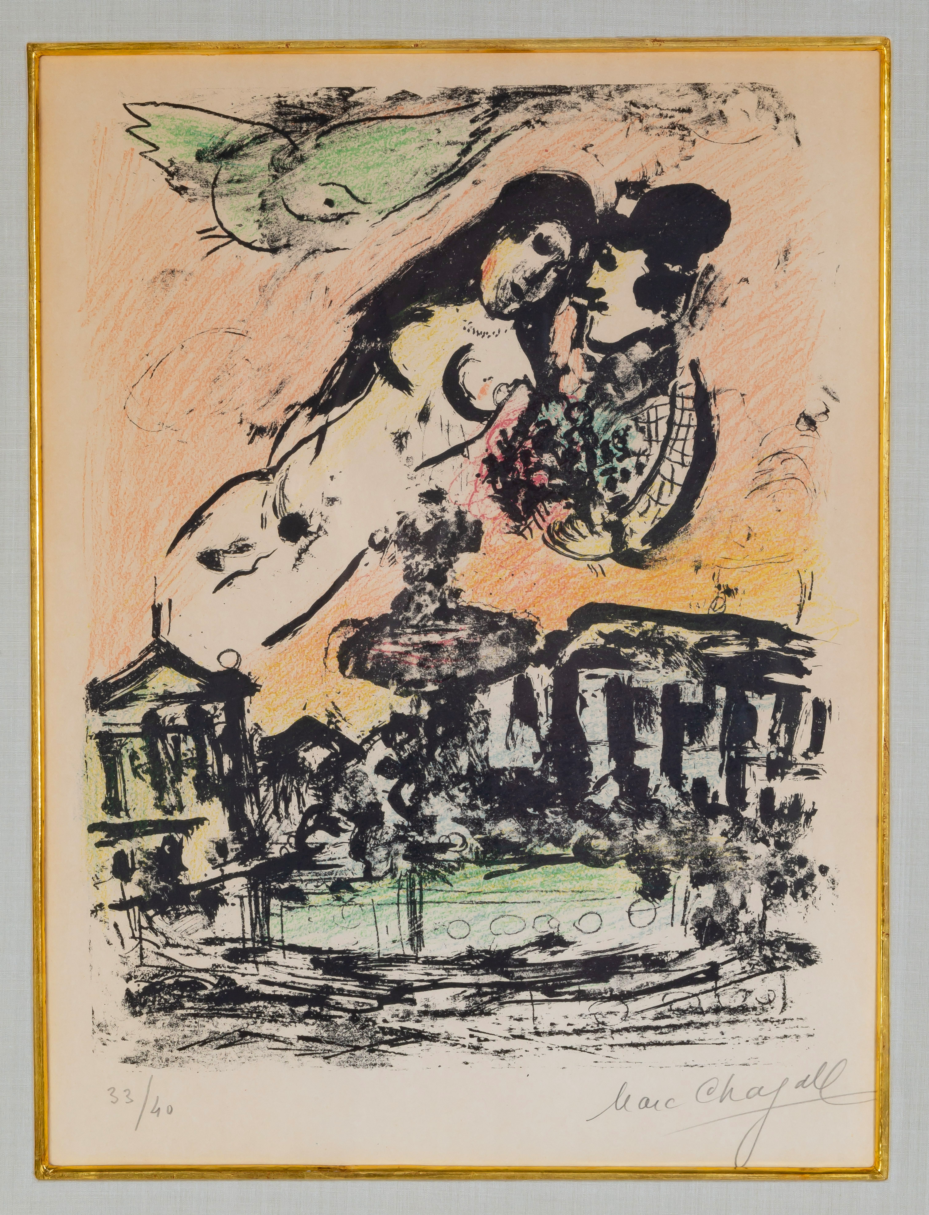 MARC CHAGALL (1887-1985) LE CIEL