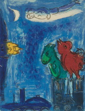 MARC CHAGALL (1887-1985), "LES