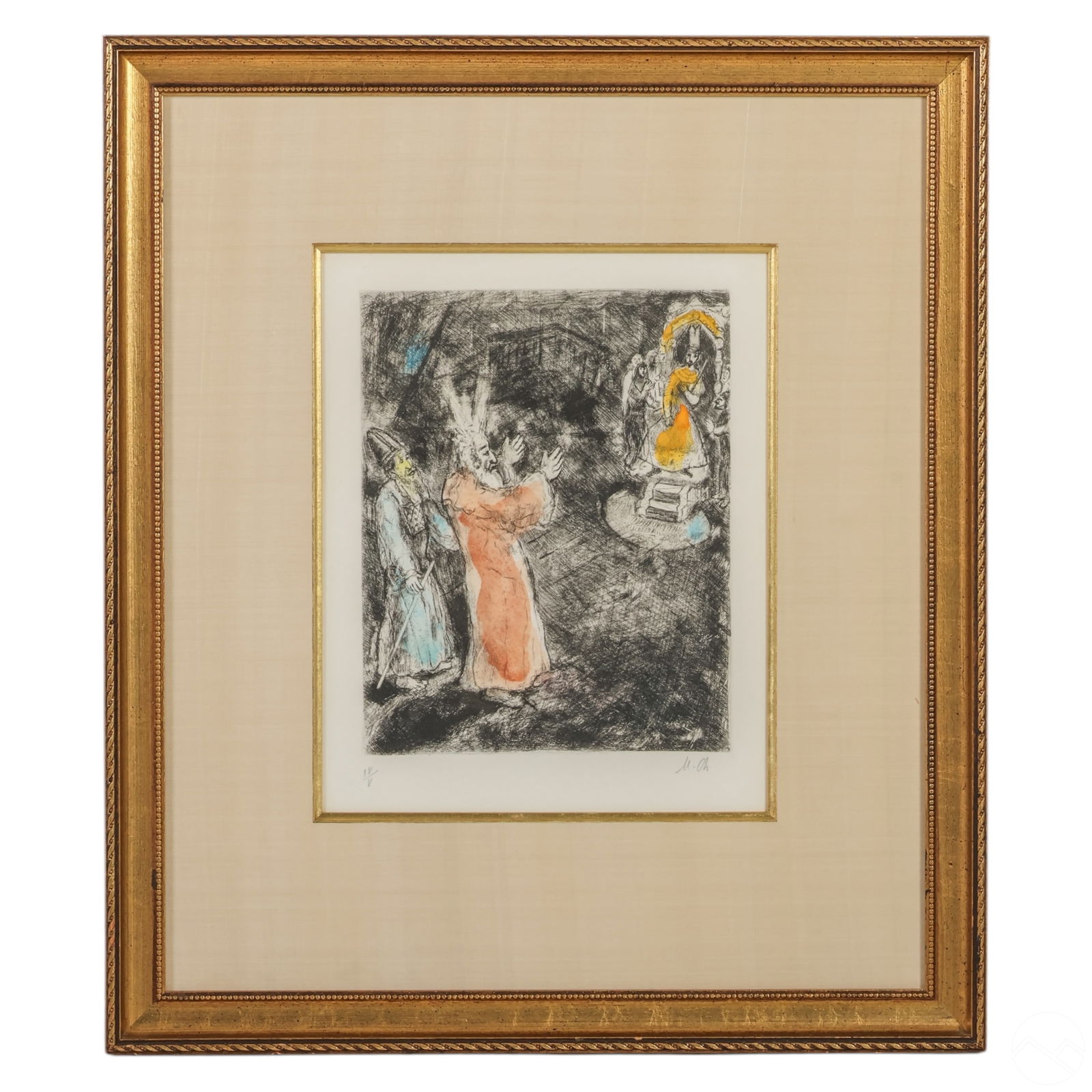 MARC CHAGALL 1887-1985 MOSES