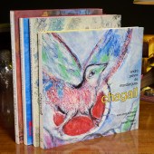 MARC CHAGALL, (4) VOLS. WITH C