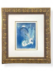 MARC CHAGALL "ABRAHAM AND SARA