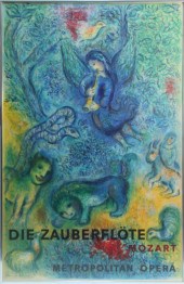 MARC CHAGALL (AFTER). Lithogra