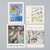 MARC CHAGALL AUTOGRAPHED BOOKS