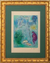 MARC CHAGALL "DAPHNIS DISCOVER