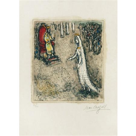 Marc Chagall ESTHER Color