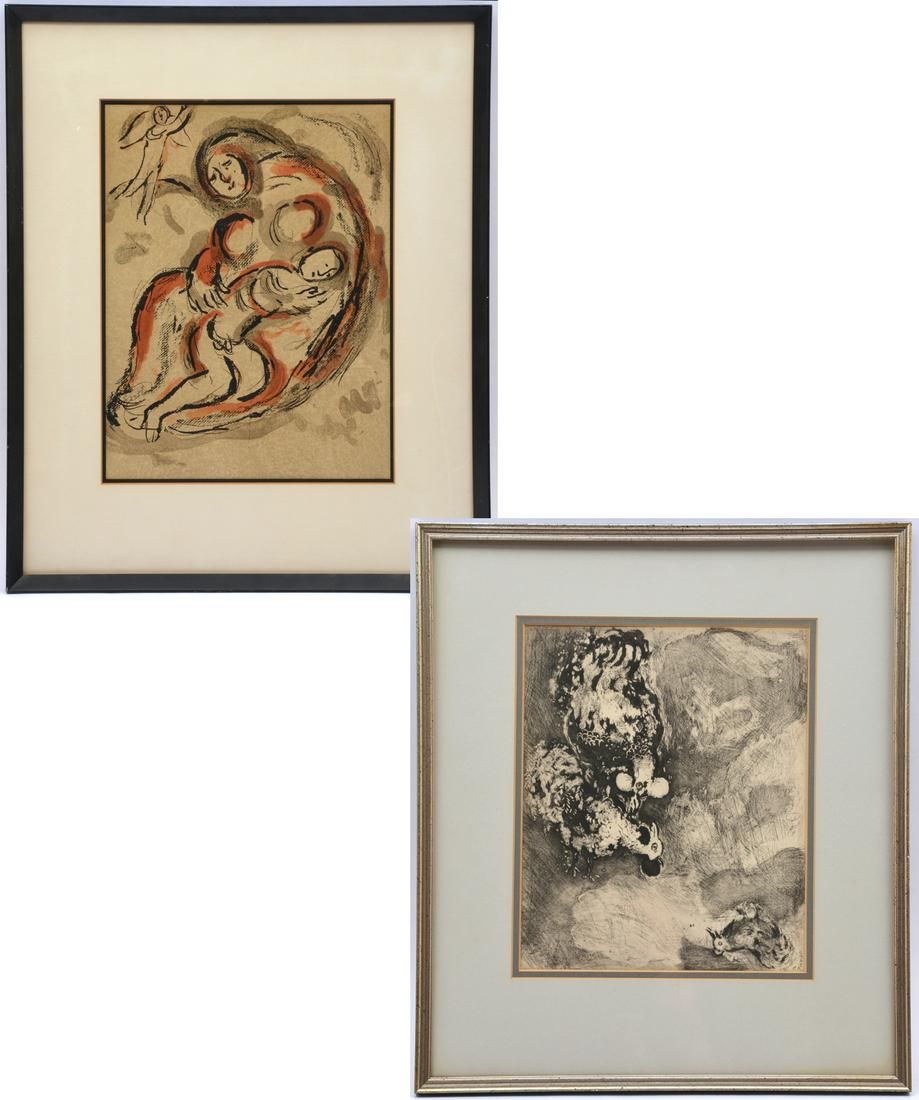 MARC CHAGALL  ETCHINGS (2)Marc