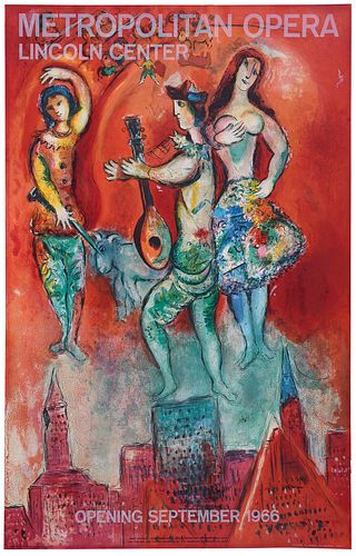 MARC CHAGALL FOR THE METROPOLITAN