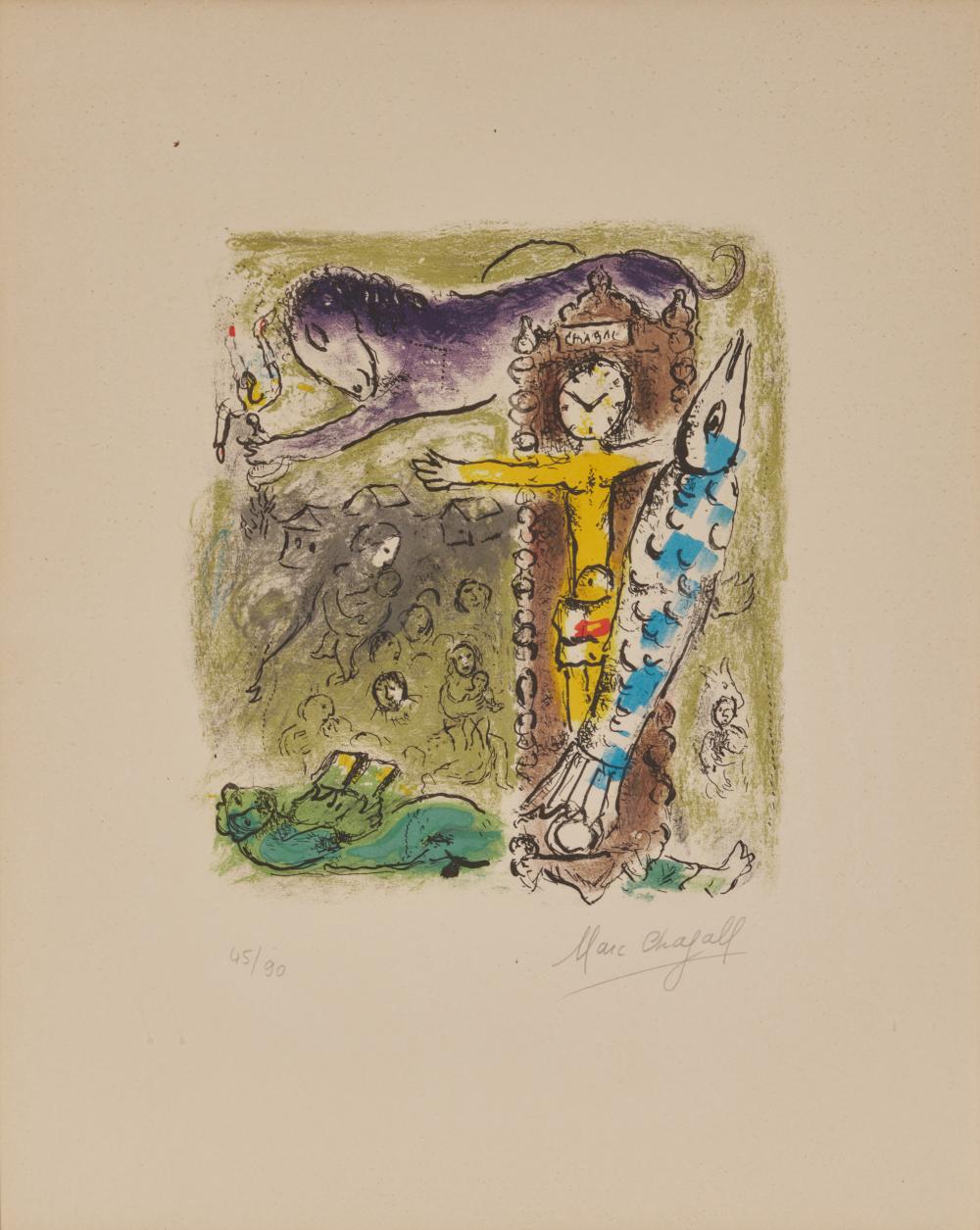 MARC CHAGALL, (FRENCH,