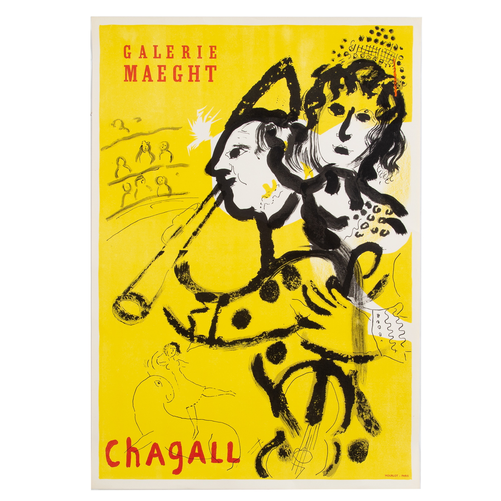 MARC CHAGALL. "GALERIE MAEGHT,"