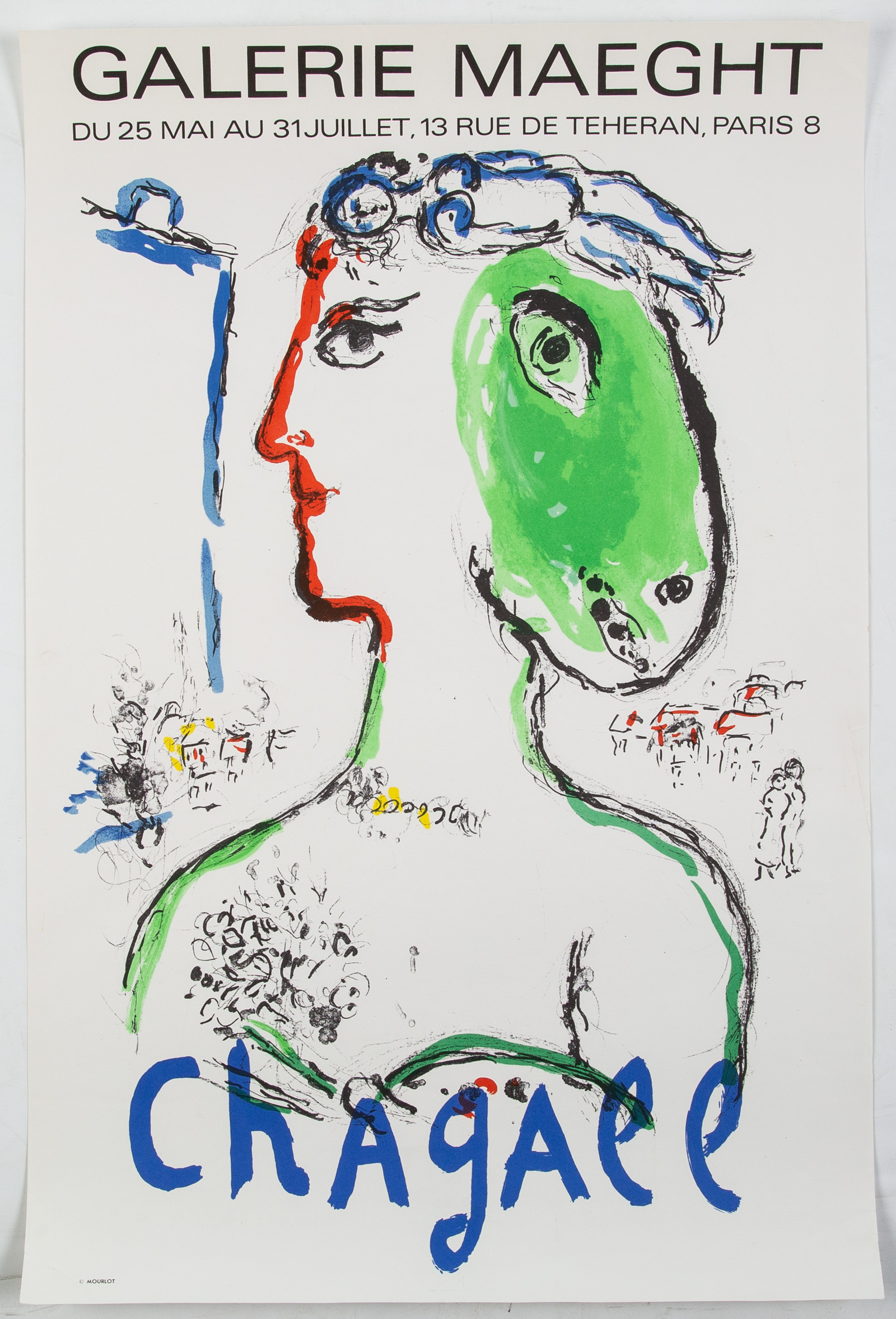 MARC CHAGALL. "GALERIE MAEGHT,"