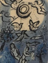 MARC CHAGALL "LA CREAZIONE" LI