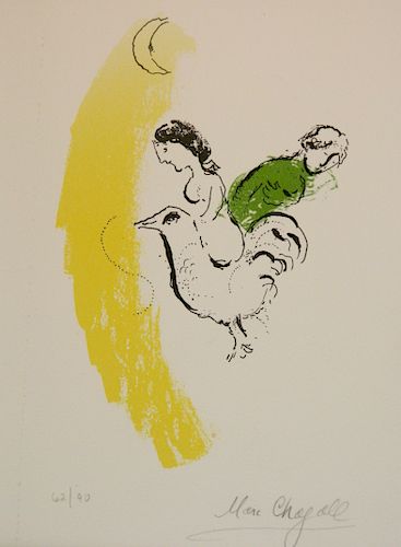 MARC CHAGALL LITHOGRAPHMarc Chagall
