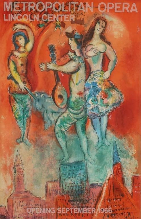 MARC CHAGALL METROPOLITAN OPERA