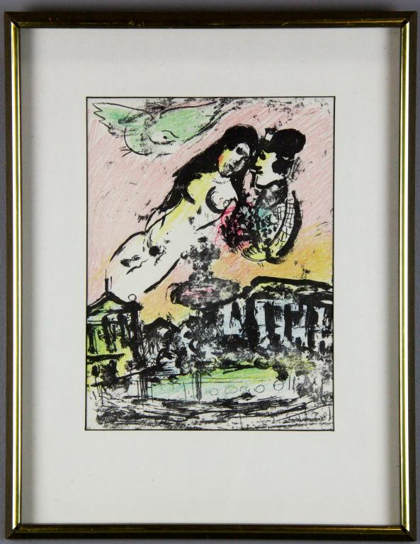 Marc Chagall Original Color