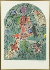 MARC CHAGALL ORIGINAL COLOR ST