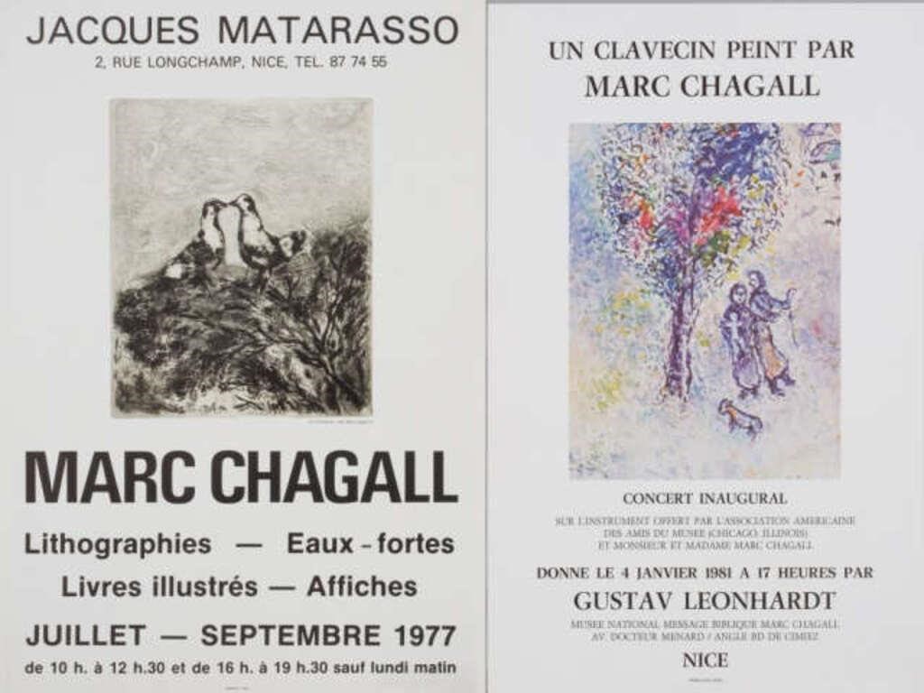 MARC CHAGALL & PABLO PICASSO