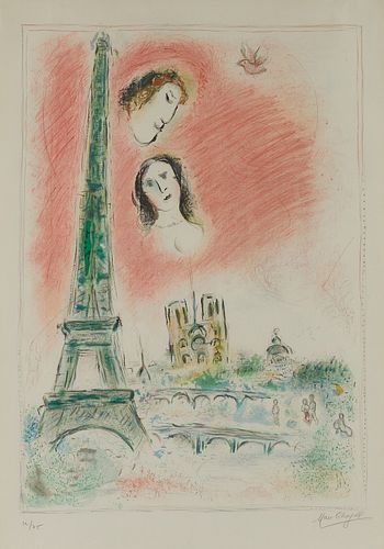 MARC CHAGALL "PARIS OF DREAM"
