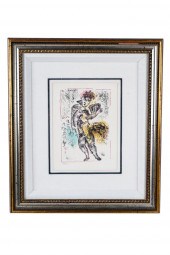 MARC CHAGALL: "PLATE III FROM