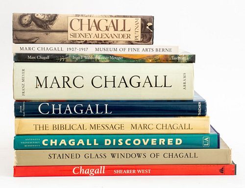 MARC CHAGALL REFERENCE BOOK,