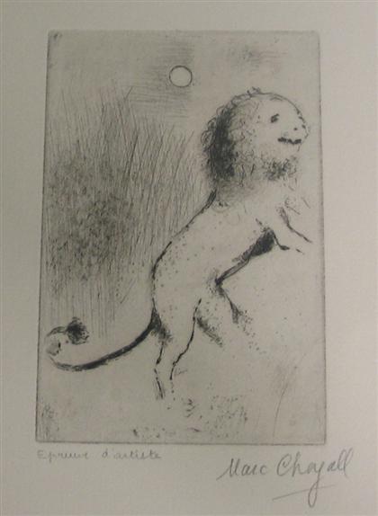 MARC CHAGALL  (russian/french