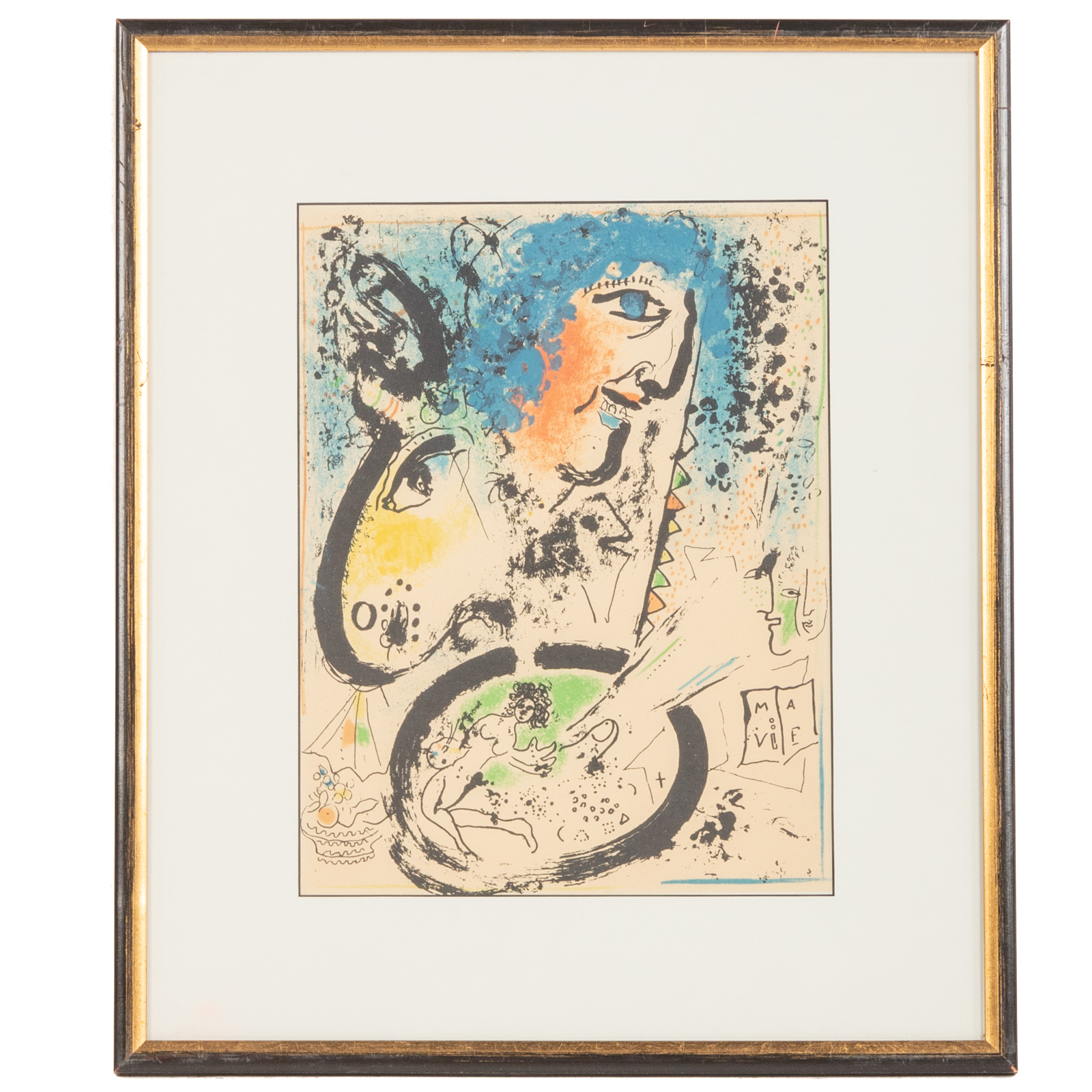 MARC CHAGALL. "SELF