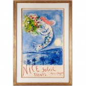 MARC CHAGALL, SIGNED COLOR LIT